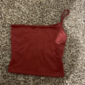 Pacsun One Shoulder Crop Top